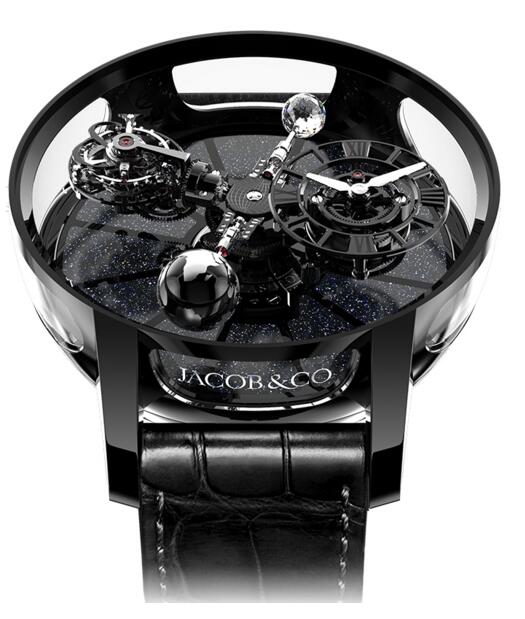 Review Jacob & Co ASTRONOMIA TOURBILLON RANGE BLACK BLACK CERAMIC MOVEMENT AT100.95.KK.SD.B Replica watch